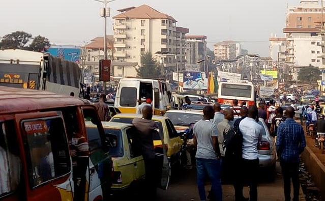 Embouteillages à Conakry