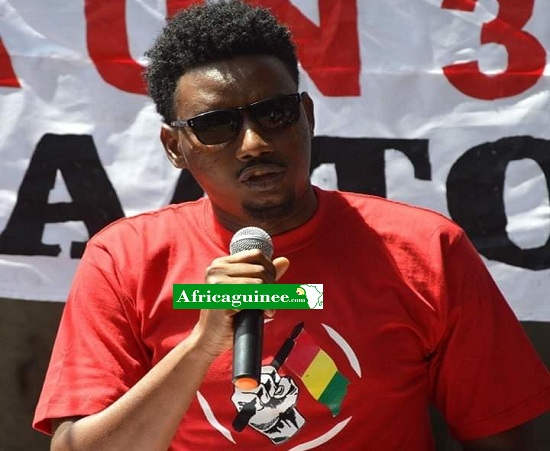 Feature image Al Habib Bah, coordinateur régional du FNDC à Labé