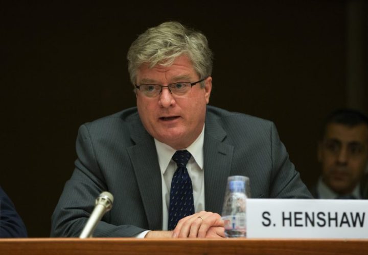 Simon Henshaw, ambassadeur des Etats-Unis en Guinée
