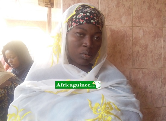 La veuve madame Mariatou Diallo