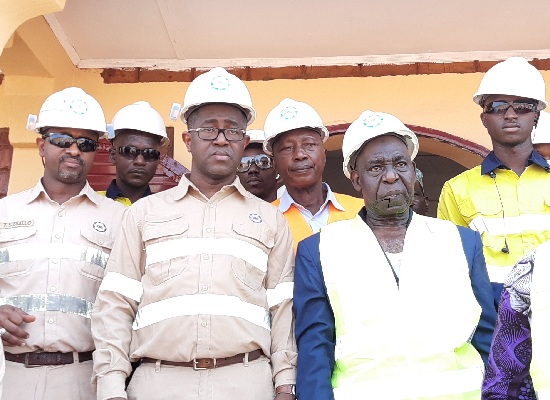 Visite guidée du village moderne Hamdallaye 2 construit par la CBG
