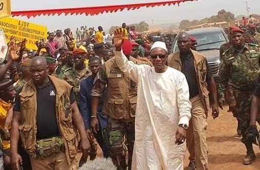 Feature image Alpha Condé, Président de la République de Guinée en Haute Guinée