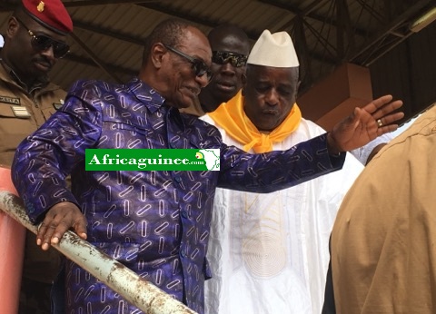 Alpha Condé, Président de la République de Guinée à Mamou