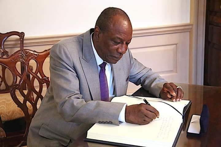 Feature image Alpha Condé, Président de la République de Guinée