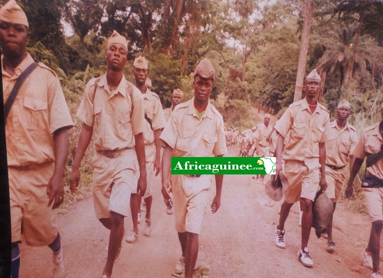 Des anciennes recrues du camp de Kaléa
