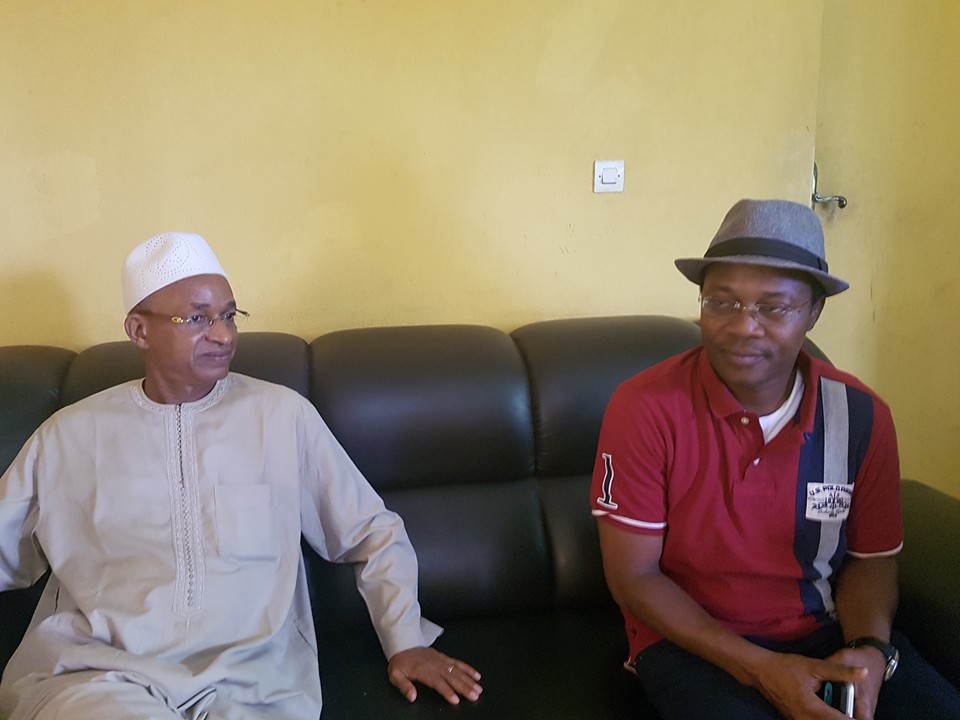 Ousmane Gaoual Diallo et Cellou Dalein Diallo, président de l'UFDG