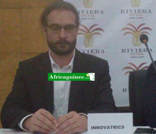 Juraj Stubner, responsable du projet Innovatrics en Guinée