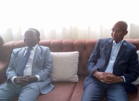 Claude Kory Kondiano et Cellou Dalein Diallo