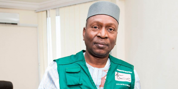 Feature image Dr Sakoba Keita, directeur de l'agence nationale de la sécurité sanitaire