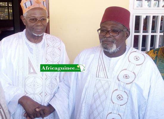 Feature image Elhadj Ousmane Baldé président de la Coordination Haali Poular et Elhadj Sékhouna Soumah Kountigui de la Basse Guinée
