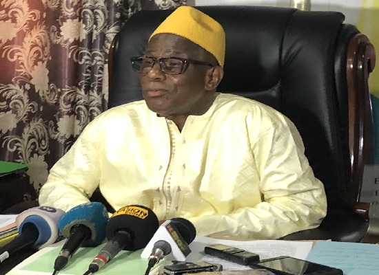 Feature image Mohamed Lamine Fofana, ministre de la Justice, garde des sceaux