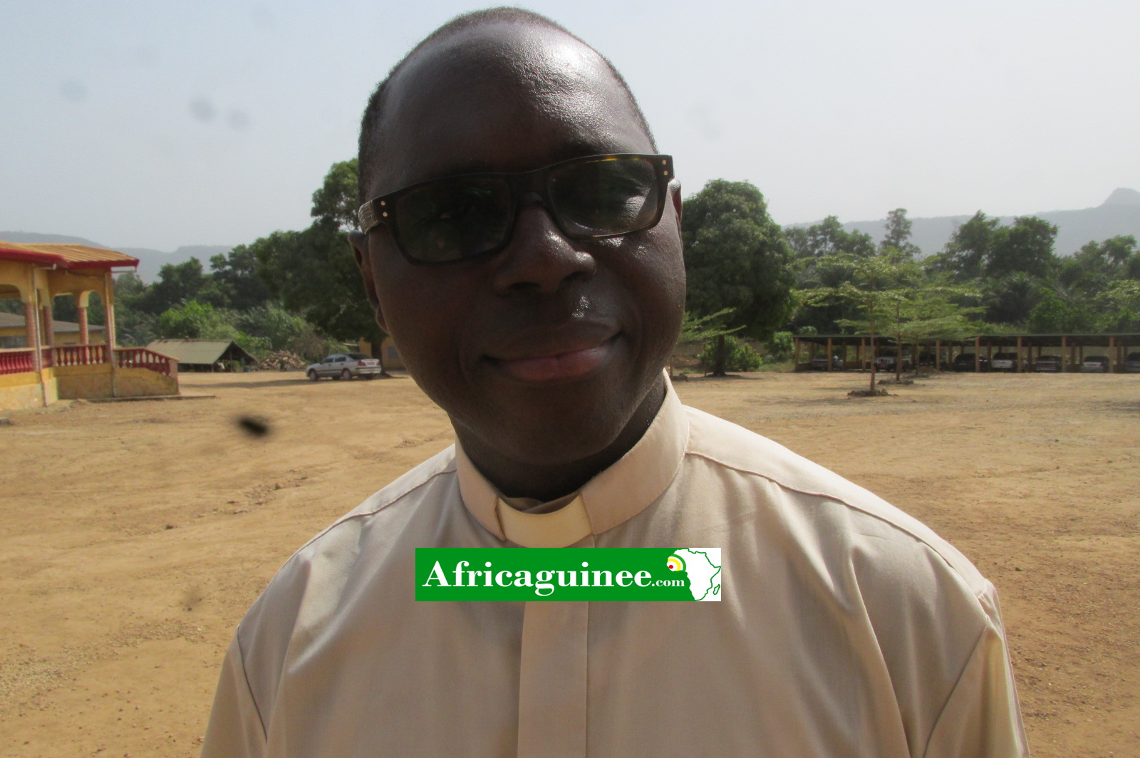 Révérend Père François Sylla, Président de l'Union du Clergé de Guinée