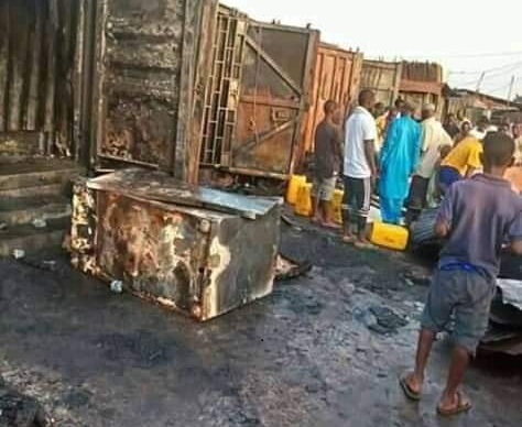 Incendie à Wanindara