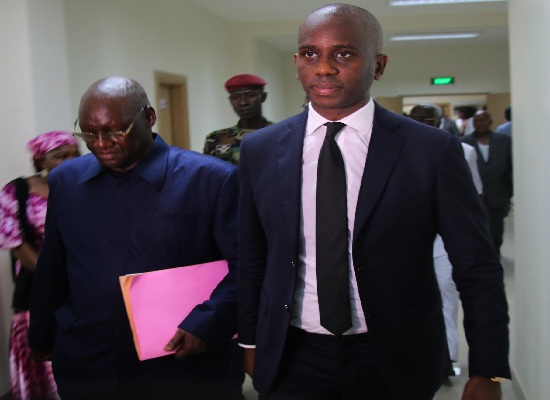 Feature image Kader Yacine Barry, nouveau ministre de l'Enseignement supérieur en compagnie Sékou Kourouma, Secrétaire Général du gouvernement