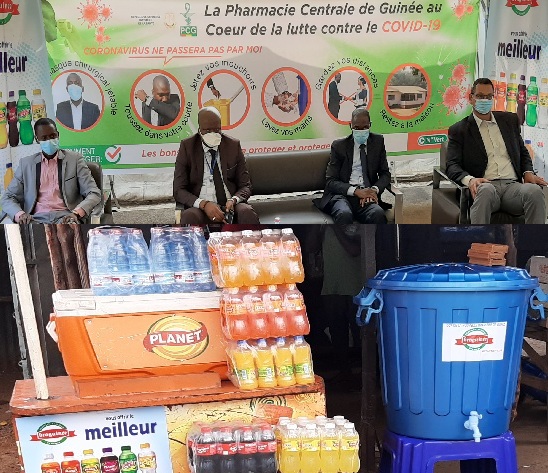 La société BRAGUINEE fait un don pour lutter contre le Coronavirus