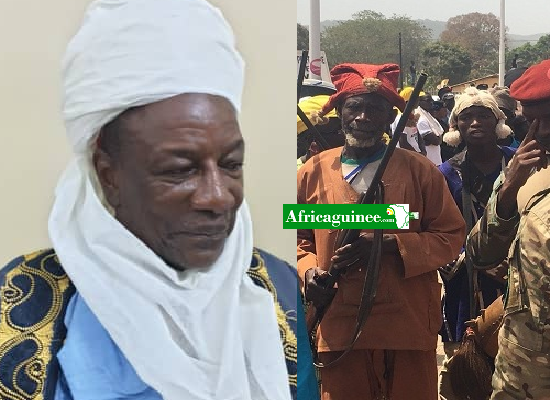 Alpha Condé, Président de la République de Guinée, Photo montage Africaguinee.com