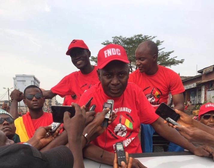 Abdourahmane Sanoh, coordinateur du FNDC