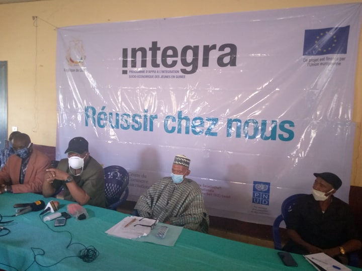 Cérémonie de lancement à Kindia d’un projet de confection de masques de protection contre la COVID-19