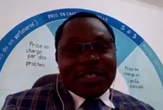M. Richard WATCHIOU, le Directeur national de SOS villages d'enfants de Guinée.