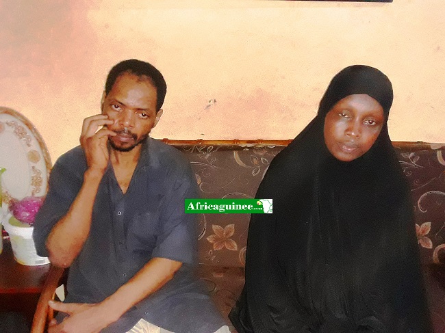 Thierno Souleymane Diallo et son épouse