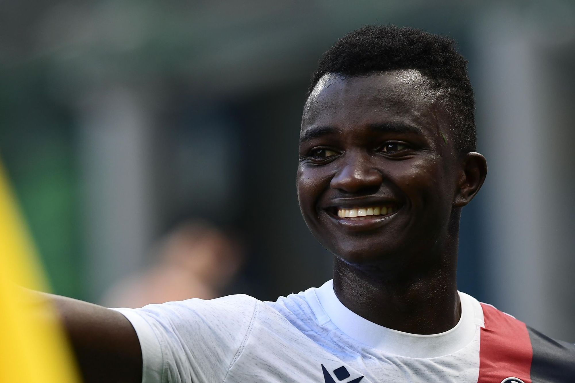 Feature image Musa Juwara a inscrit le premier but de sa carrière en Serie A, dimanche.