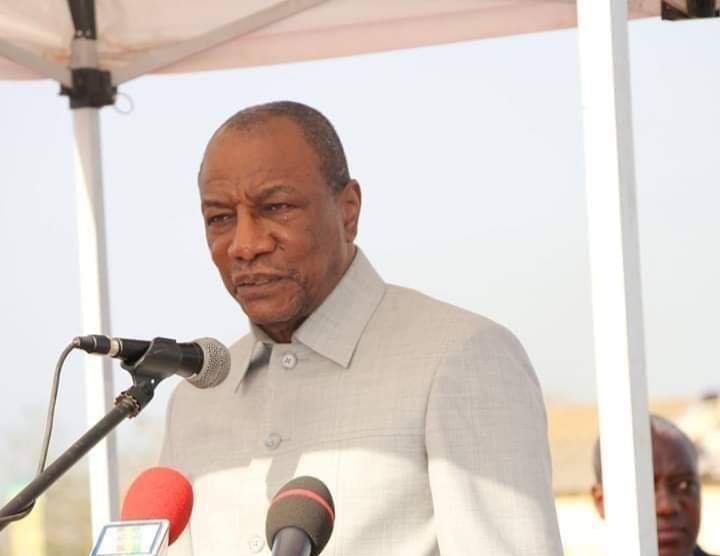 Feature image Alpha Condé, président de la République de Guinée