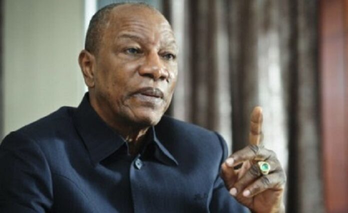 Feature image Alpha Condé, président de la République de Guinée