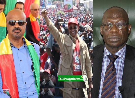 Damantang Albert Camara, l'opposant Cellou Dalein Diallo, Bouréma Condé