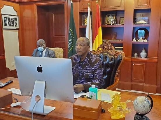 Feature image Alpha Condé, président de la République de Guinée