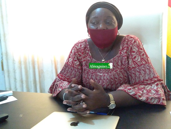 Aminata Touré, maire de Kaloum