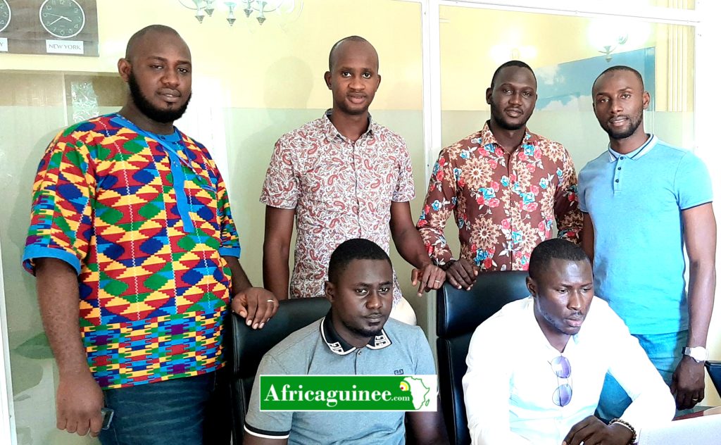 Des membres du mouvement JUCA-PRAC