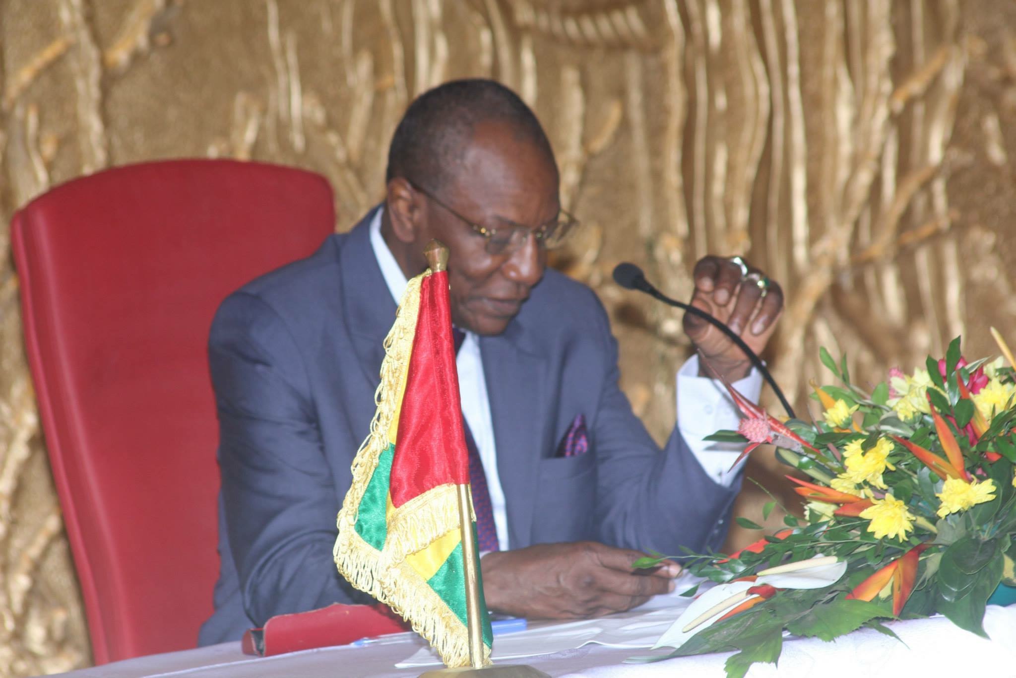Feature image Alpha Condé, président de la République de Guinée