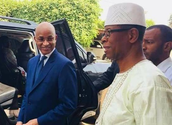 Feature image Cellou Dalein Diallo, leader de l'UFDG et Aliou Condé, Secrétaire Général du parti