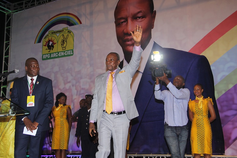Feature image Alpha Condé, président de la République de Guinée