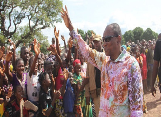 Feature image Alpha Condé, président de la République de Guinée