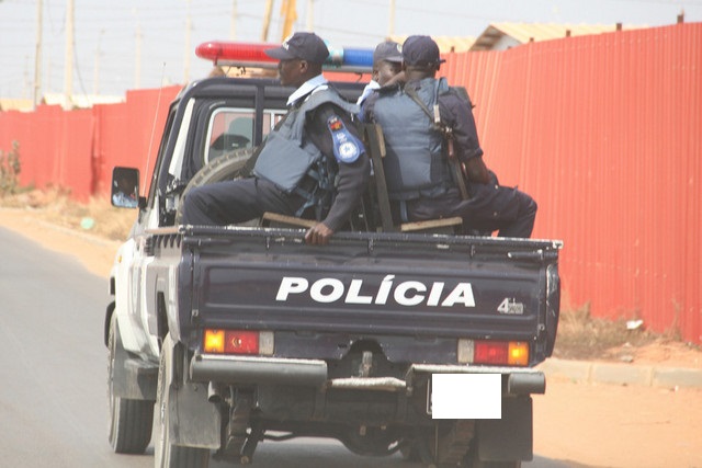 Un pickup de la police angolaise, image d'illustration
