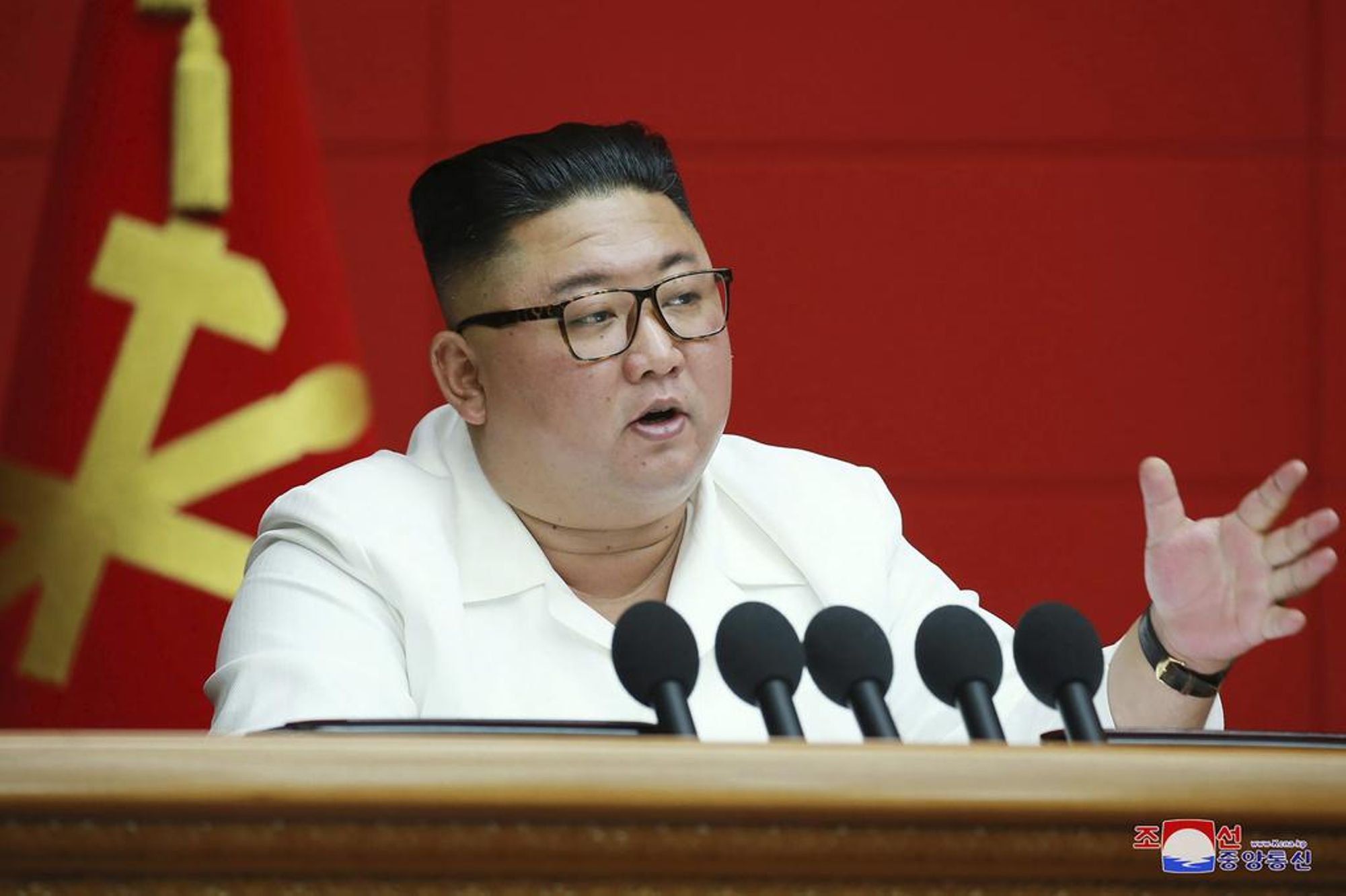 Le dictateur nord-koréen, Kim Jong-Un-Africaguinee.com