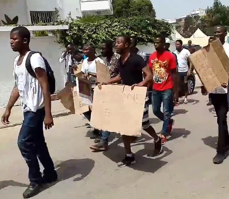 Des étudiants guinéens au Maroc, image d'archive