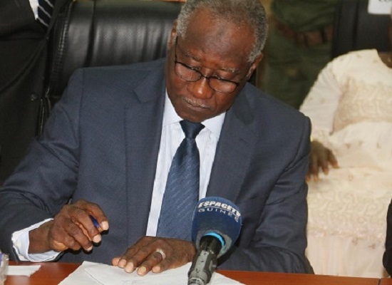 Mamadi Touré, ministre des affaires étrangères