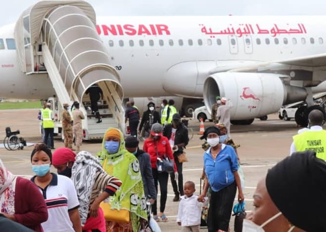Des guinéens en provenance de Tunisie arrivés à Conakry
