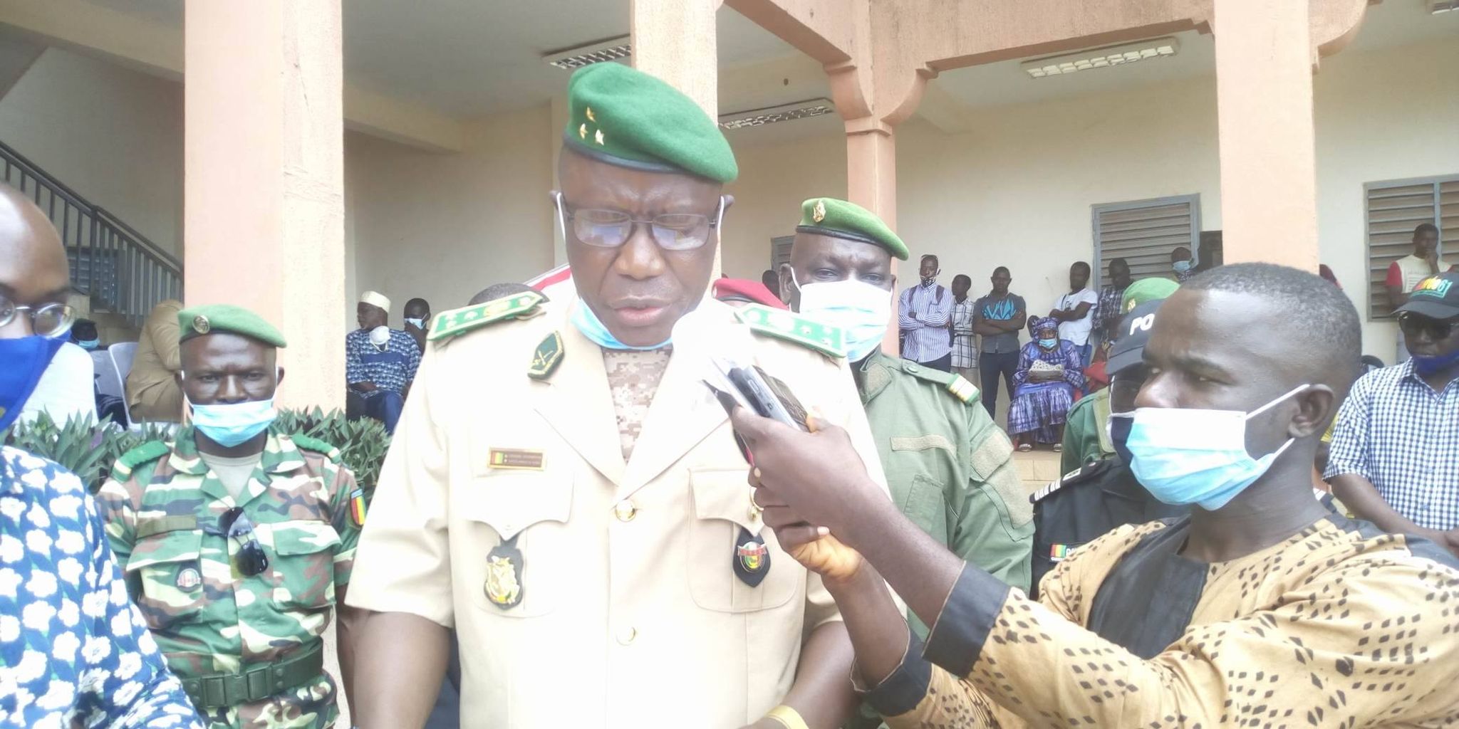 Feature image Le Général Amadou Doumbouya, Directeur Général du SCAD