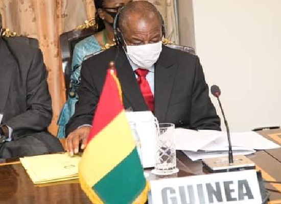 Feature image Alpha Condé, président de la République de Guinée à l'ouverture du sommet de la CEDEAO