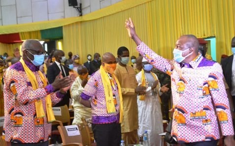 Alpha Condé, président de la République de Guinée