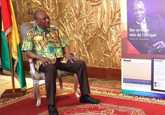 Feature image Alpha Condé, président de la République de Guinée