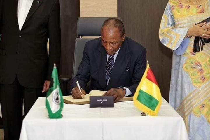 Feature image Alpha Condé, président de la République de Guinée