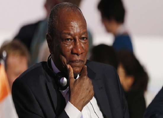 Feature image Alpha Condé, président de la République de Guinée