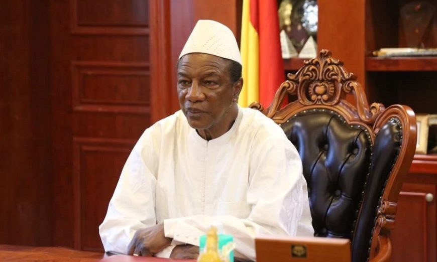 Feature image Alpha Condé, président de la République de Guinée