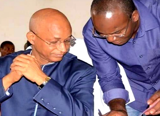 Feature image Cellou Dalein Diallo, leader de l'UFDG et Maladho Diallo le trésorier du parti
