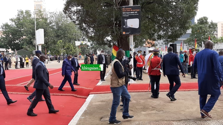 Alpha Condé, président de la République de Guinée