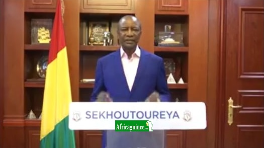 Feature image Alpha Condé, président de la République de Guinée